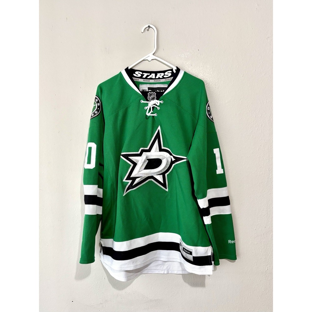Dallas Stars #10 Patrick Sharp NHL Reebok Jersey Mens Size Large Green